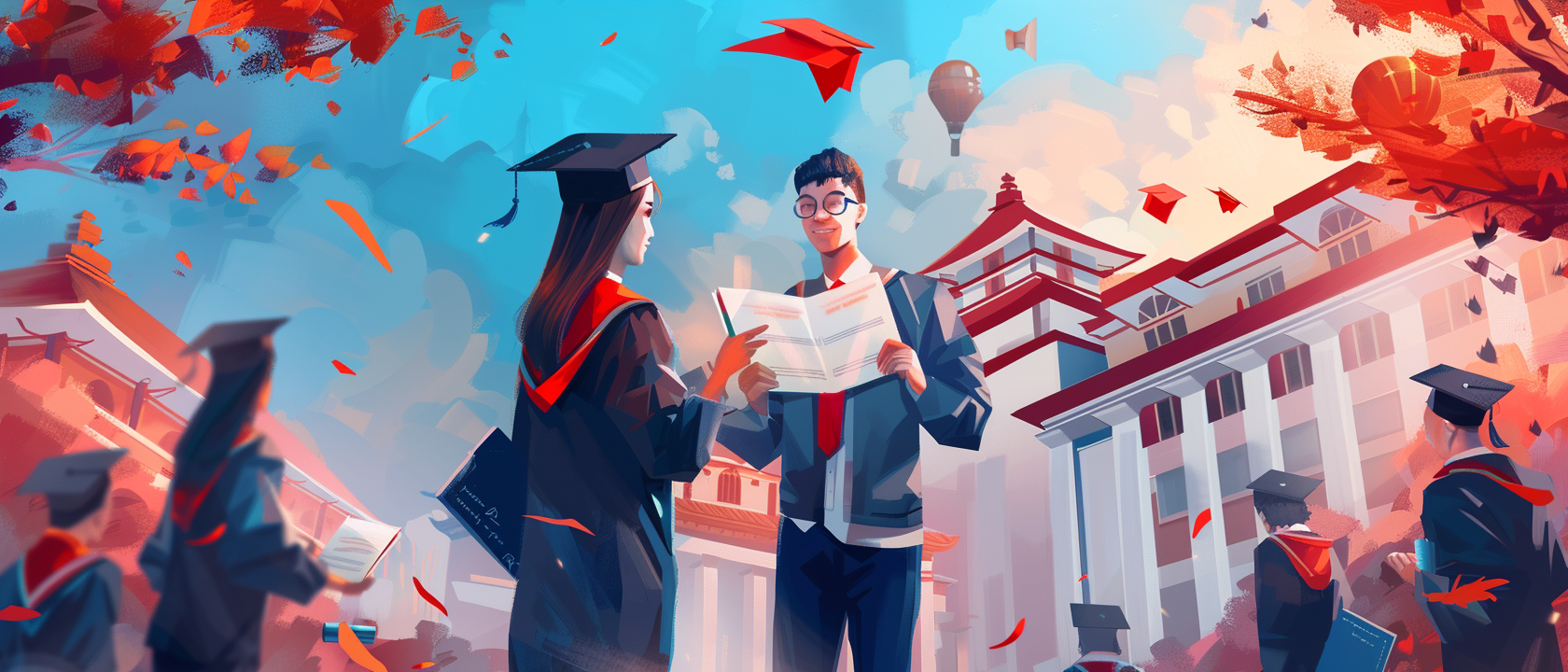 student receivinng an unconditional offer