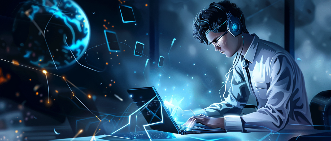 student preparing for university admission interview with AI