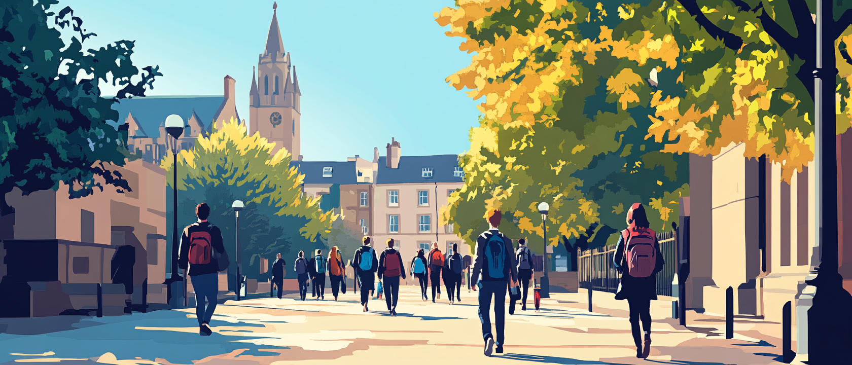 university campus in the uk